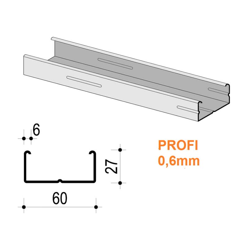 CD PROFIL 0,6MM