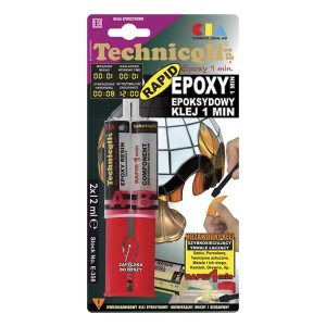 Bezbojni epoksidni lepak  1 MIN